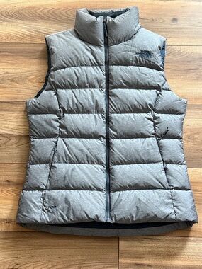 The North Face Blue Quilted Vest - Women's